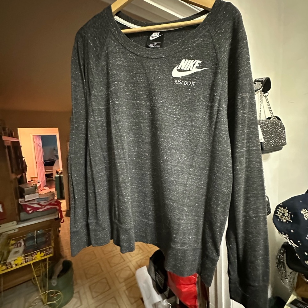 Nike Charcoal Heather Sweatshirt